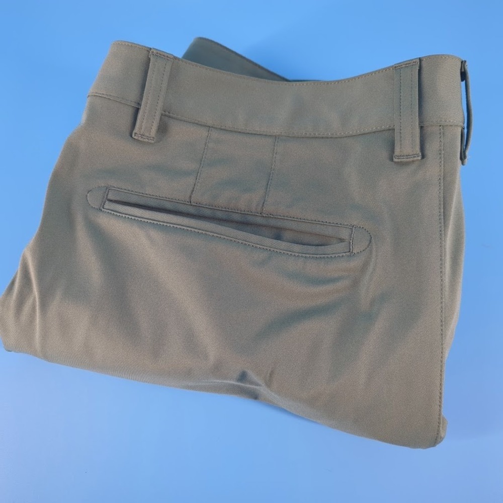Rhone Commuter Pants Mens 32 Green Slim Tapered Stretch Performance Trousers